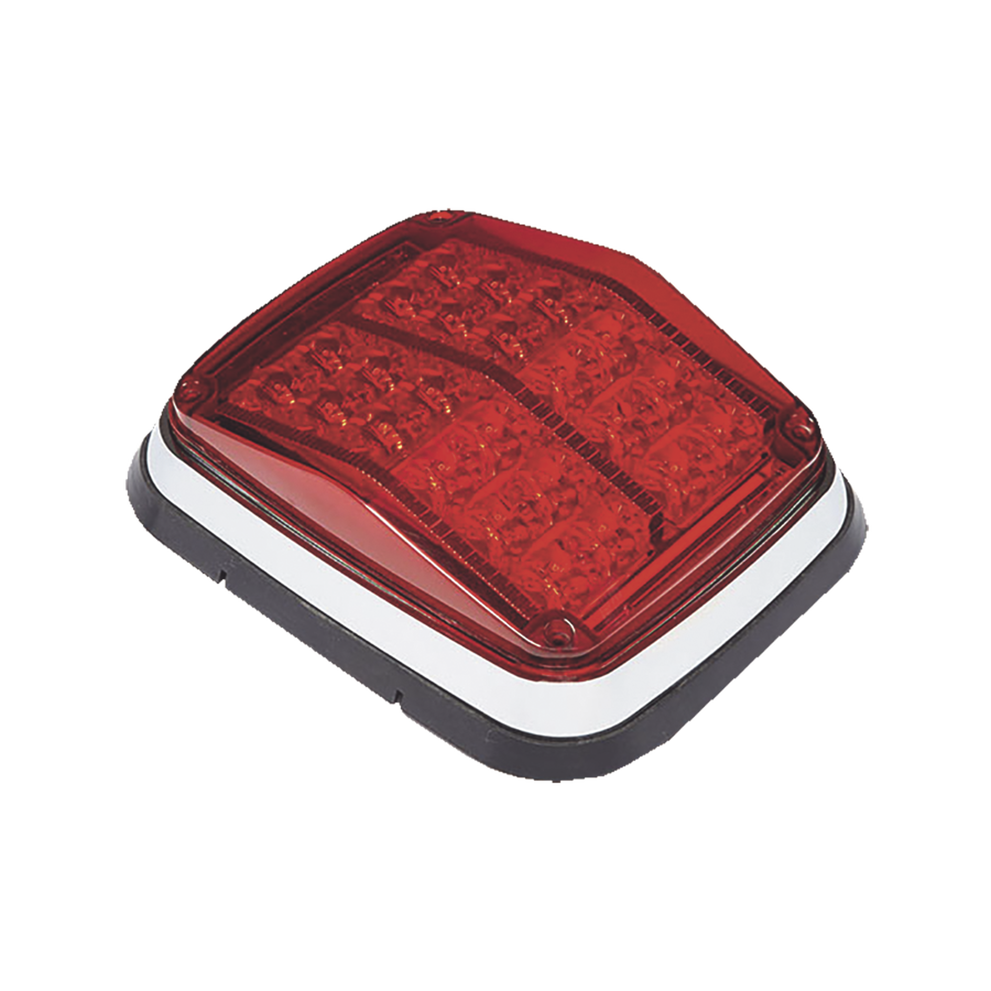 XT1895R|Luz de advertencia de 8 X 6", Color Rojo, SAE,  IP67, Ideal para Ambulancias